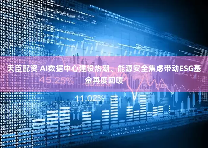 天臣配资 AI数据中心建设热潮、能源安全焦虑带动ESG基金再度回暖